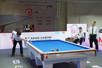 Khởi tranh Giải Billiards vô địch Carom châu Á 2026
