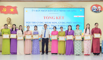U Minh Thượng: 129 giáo viên đạt danh hiệu dạy giỏi cấp xã