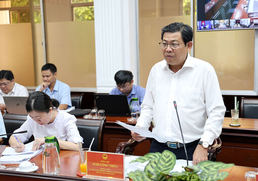 Phó Chủ tịch UBND tỉnh An Giang Ngô Công Thức tiếp và làm việc với Tập đoàn Sao Mai