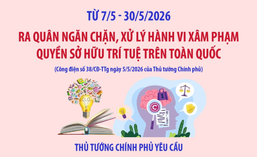 Ra quân ngăn chặn, xử lý hành vi xâm phạm quyền sở hữu trí tuệ trên toàn quốc