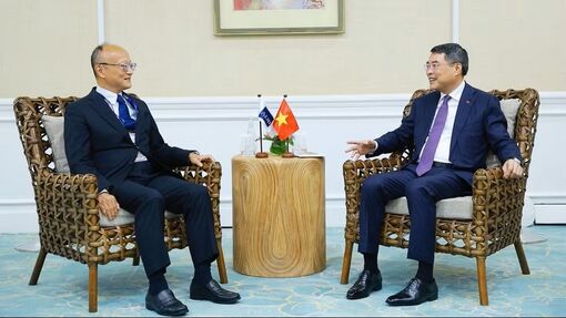 Thủ tướng Lê Minh Hưng gặp Chủ tịch Ngân hàng Phát triển Châu Á