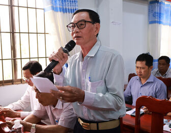 Cử tri phường Vĩnh Thông kiến nghị nhiều vấn đề dân sinh