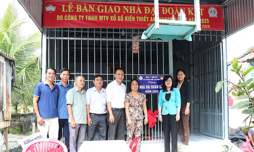 Vui trong những căn nhà Đại đoàn kết