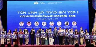 Hơn 32.000 học sinh đoạt giải cấp quốc gia cuộc thi trực tuyến Violympic