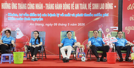 Công đoàn An Giang tổ chức ngày hội vì sức khỏe người lao động