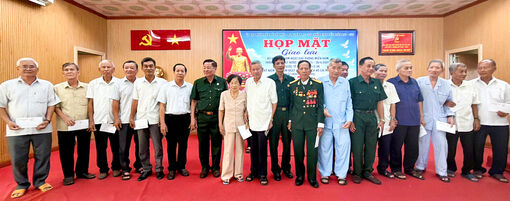 Tân Hội họp mặt cựu chiến binh nhân kỷ niệm 136 năm Ngày sinh Chủ tịch Hồ Chí Minh