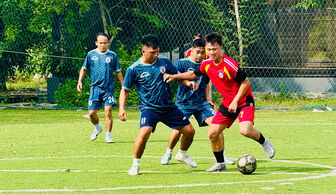 Trao thưởng Giải Bóng đá 7 người Đại hội Thể dục, thể thao phường Hà Tiên