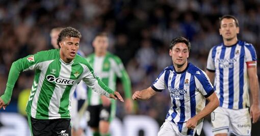 Antony ghi bàn, Sociedad vẫn chia điểm kịch tính với Betis