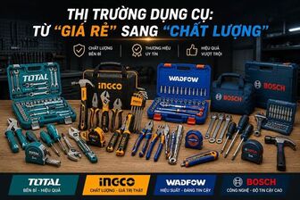 Dụng cụ, đồ nghề chính hãng tại Xsafe.Vn chiếm ưu thế trong thị trường