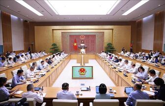 Thủ tướng Lê Minh Hưng làm việc với lãnh đạo Bộ Ngoại giao