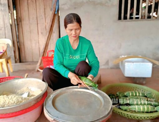 Thanh mát bánh gio Đình Lập