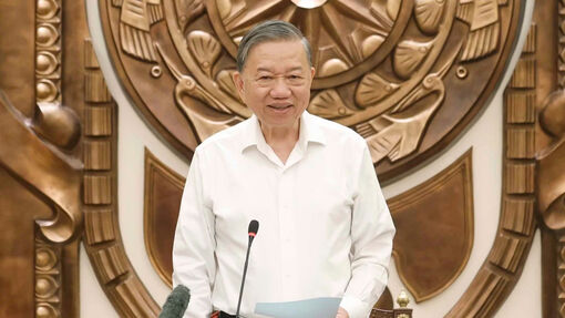 Tổng Bí thư, Chủ tịch nước Tô Lâm làm việc với Văn phòng Chủ tịch nước