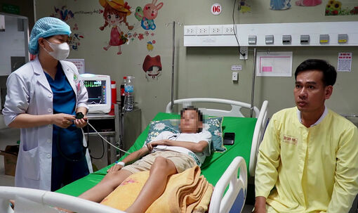 Cứu kịp thời bệnh nhi bị ong vò vẽ đốt hơn 70 vết