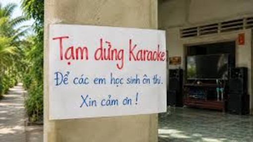 Một xã ở Vĩnh Long đề nghị tạm dừng karaoke gia đình để học sinh ôn thi