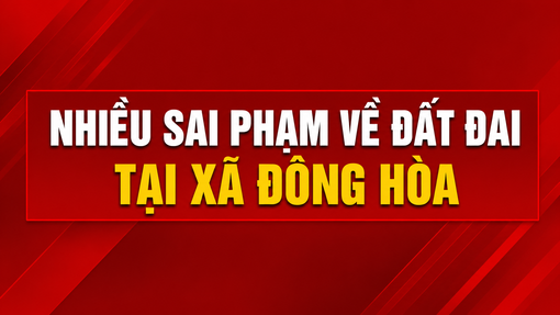 Nhiều sai phạm về đất đai tại xã Đông Hòa