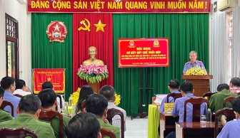 Sơ kết phối hợp giải quyết nguồn tin tội phạm tại cơ sở