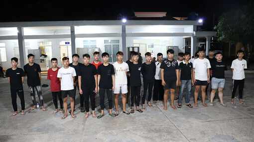 Truy xét nhanh nhóm đối tượng tham gia đánh nhau trong đêm tại phường Rạch Giá