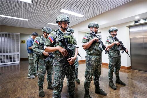 Philippines: Bắt giữ nghi phạm trong vụ nổ súng tại Thượng viện