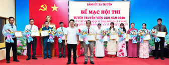 Bế mạc Hội thi Tuyên truyền viên giỏi xã Tri Tôn năm 2026