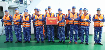 Đoàn công tác Cảnh sát biển Việt Nam thăm, động viên các lực lượng làm nhiệm vụ trên biển Tây Nam