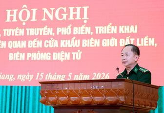 Triển khai các văn bản liên quan đến cửa khẩu biên giới đất liền, biên phòng điện tử