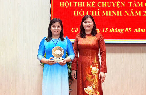 Đảng ủy xã Cô Tô tổ chức thành công Hội thi “Kể chuyện về tấm gương Hồ Chí Minh”