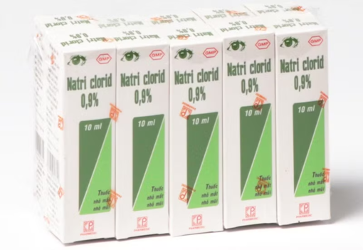 Thu hồi lô thuốc dung dịch nhỏ mắt Natri clorid 0,9% trên toàn quốc
