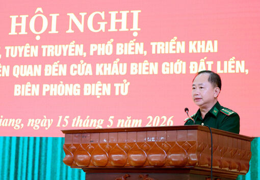 Triển khai các văn bản liên quan đến cửa khẩu biên giới đất liền, biên phòng điện tử