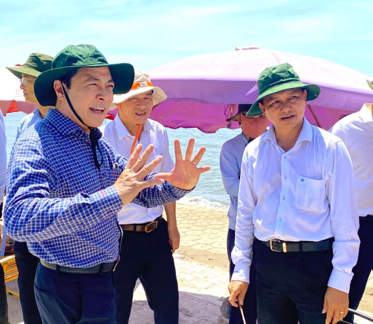 Quy hoạch bãi biển Ba Động thành địa điểm du lịch hấp dẫn