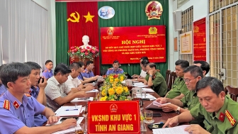 Sơ kết phối hợp tiếp nhận, giải quyết nguồn tin về tội phạm