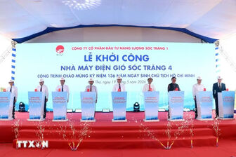 Cần Thơ đồng loạt khởi công 2 dự án điện gió lớn