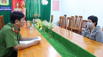 Công an phường Vĩnh Tế làm rõ vụ báo tin giả bị cướp