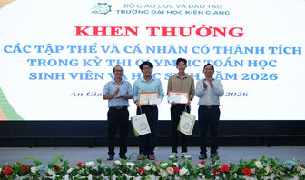 Sinh viên khẳng định bản thân ở sân chơi toán học