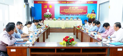 Đảng ủy các địa phương, đơn vị ký kết phối hợp bồi dưỡng lý luận chính trị, nghiệp vụ