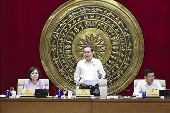 Chủ tịch Quốc hội làm việc với Thường trực Uỷ ban Kinh tế và Tài chính