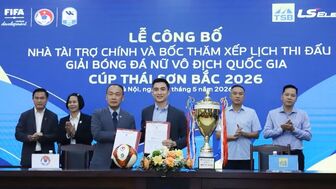 Lễ công bố nhà tài trợ chính và bốc thăm xếp lịch thi đấu Giải Bóng đá nữ Vô địch quốc gia 2026