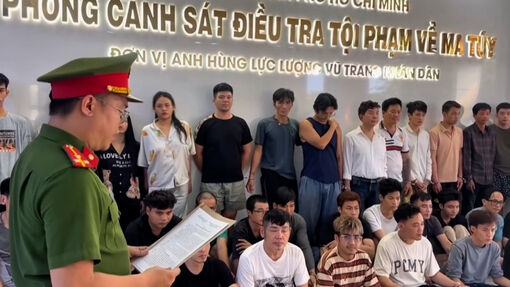 Bắt 71 đối tượng liên quan ma túy, có ca sĩ Long Nhật