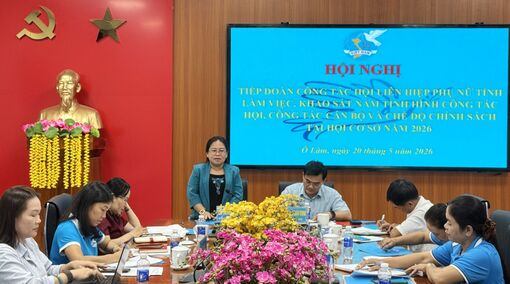 Hội Liên hiệp Phụ nữ tỉnh An Giang khảo sát công tác Hội tại xã Ô Lâm