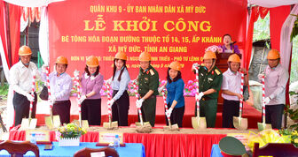 Chung sức xây dựng Mỹ Đức