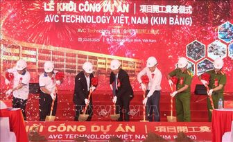 Khởi công nhà máy sản xuất linh kiện điện tử vốn đầu tư 600 triệu USD