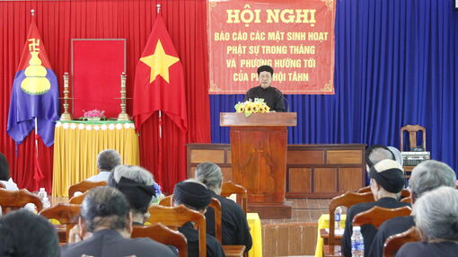 Ban Trị sự Trung ương Phật hội Tứ Ân Hiếu Nghĩa thực hiện tốt an sinh xã hội
