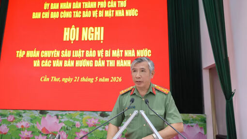 Cần Thơ: Nâng cao năng lực cán bộ cơ sở trong bảo vệ bí mật nhà nước