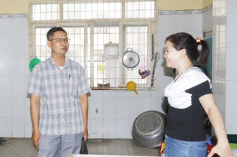 Khảo sát cơ sở vật chất Trường Phổ thông Dân tộc nội trú THCS Tịnh Biên