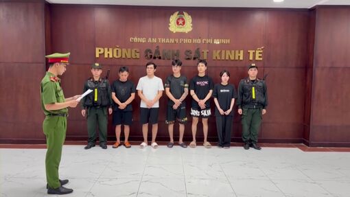 Bắt 5 đối tượng trong đường dây buôn bán khí cười quy mô lớn