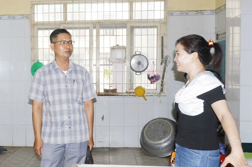 Khảo sát cơ sở vật chất Trường Phổ thông Dân tộc nội trú THCS Tịnh Biên