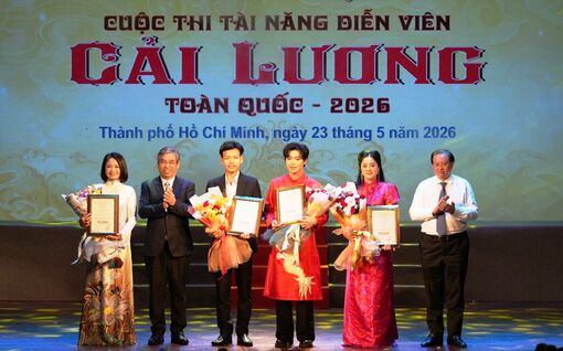 Bích Trâm đạt giải nhất Cuộc thi Tài năng diễn viên cải lương toàn quốc năm 2026