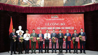 4 trường thành viên Đại học Quốc gia Hà Nội có tân hiệu trưởng