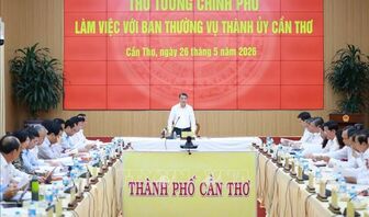 Thủ tướng Chính phủ Lê Minh Hưng: Cần Thơ cần chú trọng nghiên cứu các cơ chế đặc thù để thúc đẩy phát triển toàn diện