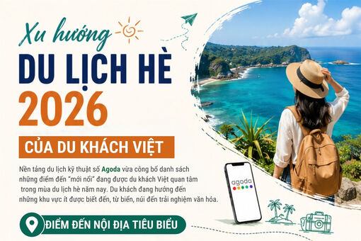 Xu hướng du lịch hè 2026 của du khách Việt