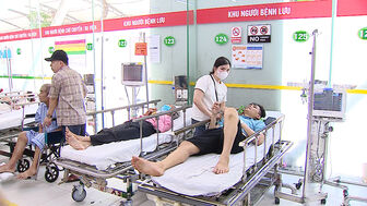 Số ca cấp cứu tăng cao vì sốc nhiệt